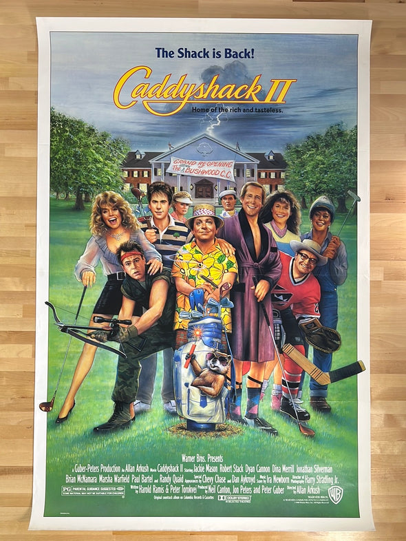 Caddyshack II - 1988 one sheet movie poster original vintage 27x40