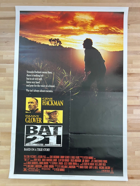 BAT 21 - 1988 movie poster original