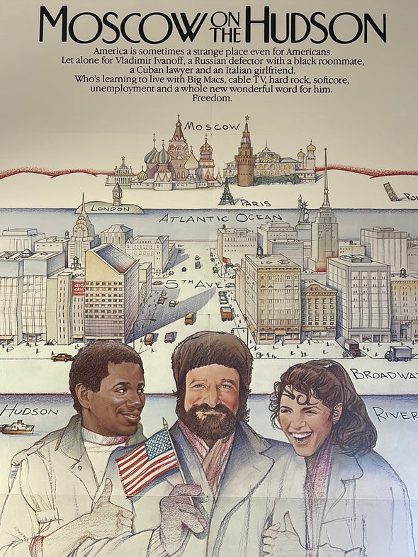 Moscow On The Hudson - 1984 movie poster original