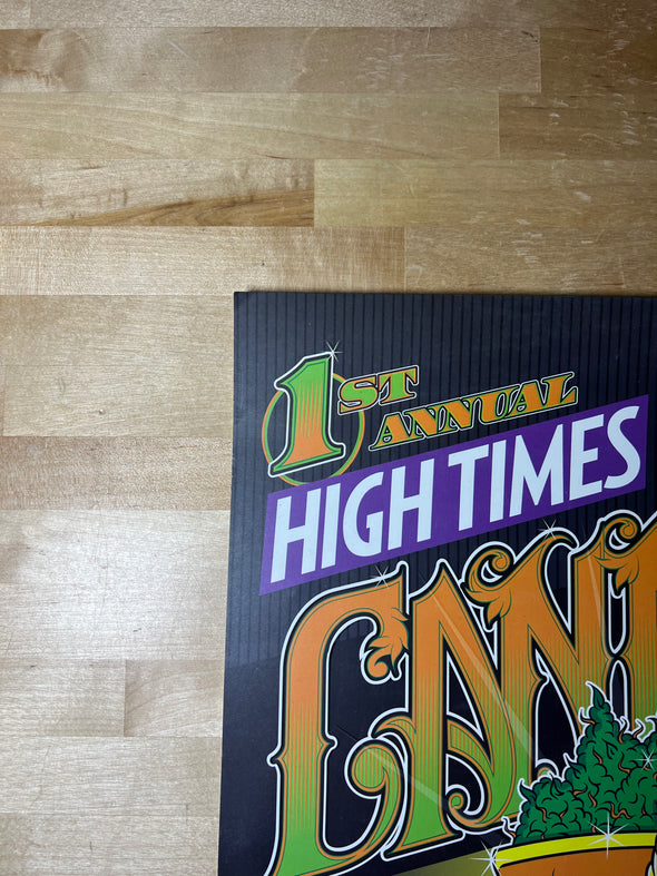 Cannabis Cup - 2013 Dane Holmquist High Times Cannabis Cup poster Denver, CO EXDO Event Center