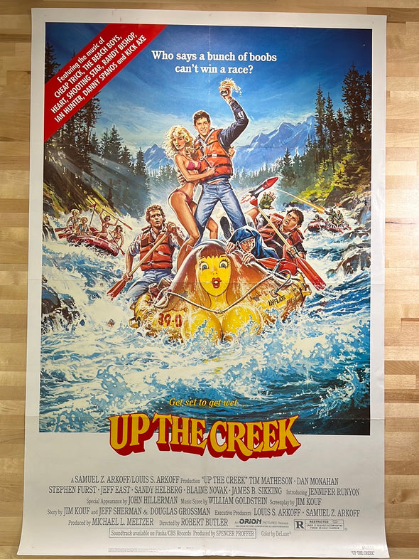 Up The Creek - 1984 movie poster original