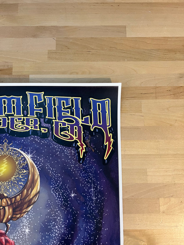Dead & Company - 2019 Mike DuBois & Mark Serlo poster Boulder, CO The University Of Colorado