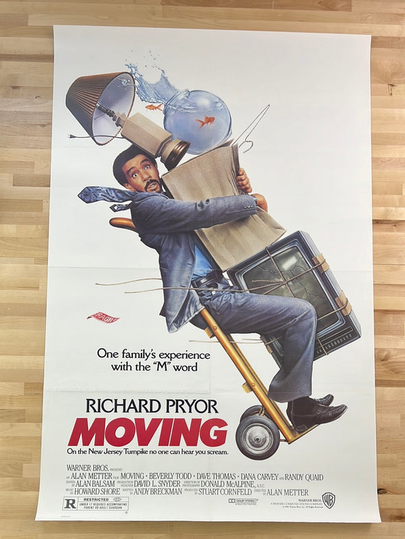 Moving - 1988 movie poster original