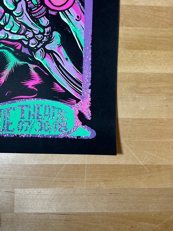 The National - 2018 Zazzcorp poster Milwaukee, WI The Riverside Theatre