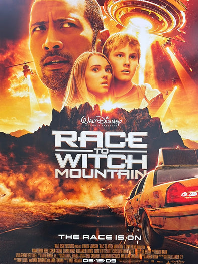 Race To Witch Mountain - 2009 movie poster original