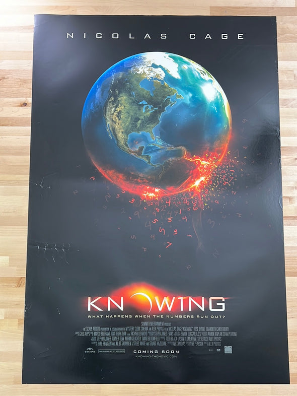Knowing - 2009 movie poster original