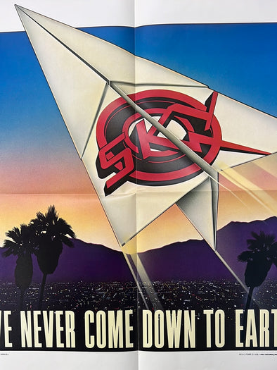 Sky - 1978 We Never Come Down To Earth Album Insert Poster