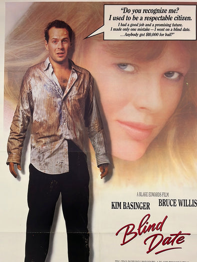 Blind Date - 1987 movie poster original