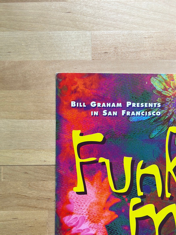 Funky Meters - 1997 Frank Wiedemann poster San Francisco, CA The Fillmore