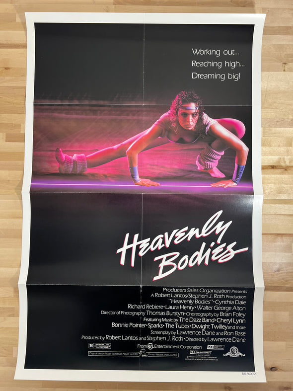 Heavenly Bodies - 1984 one sheet movie poster original 27x41