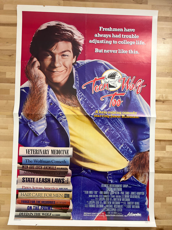 Teen Wolf Too - 1987 one sheet movie poster original 27x41