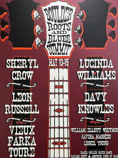 Boulder Roots and Blues Summit - 2011 poster Boulder, CO Boulder Theatre