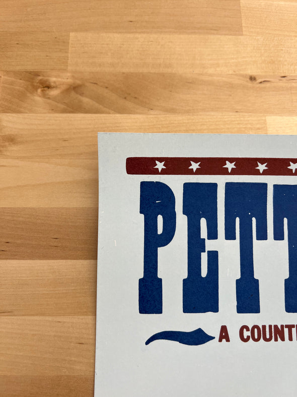 Petty Country - Hatch Show Print #2 poster Country Music Celebration Of Tom Petty