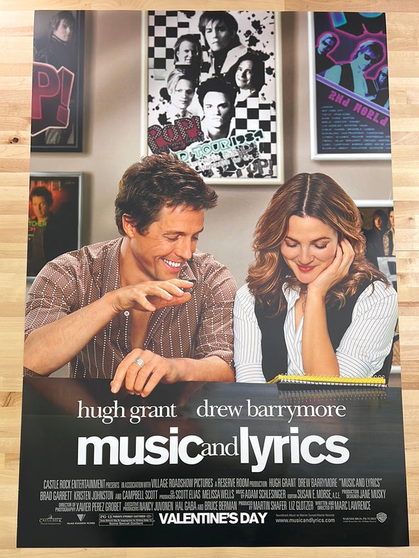 Music And Lyrics - 2007 movie poster original