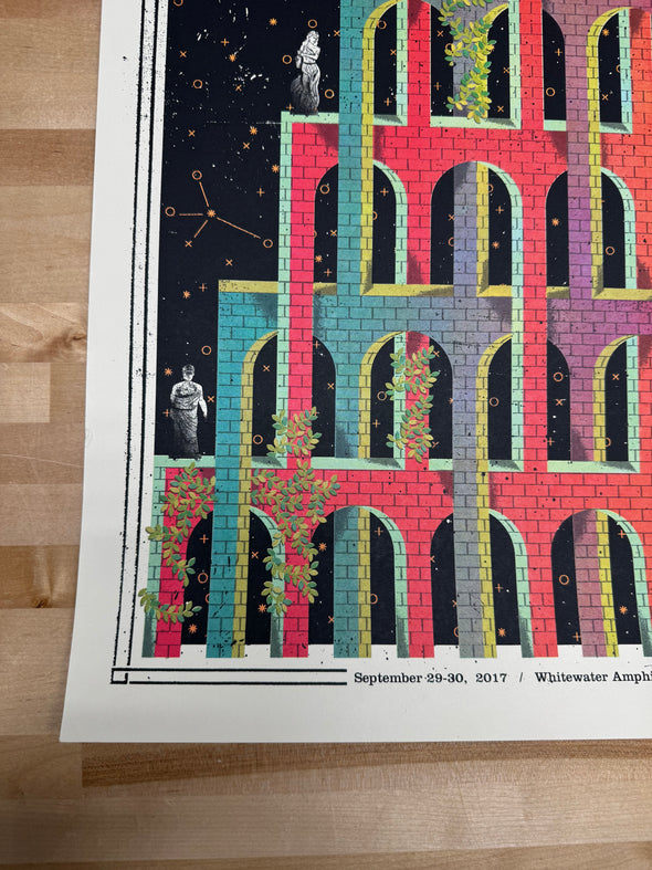 Pretty Lights - 2017 Eric Nyffeler poster New Braunfels, TX