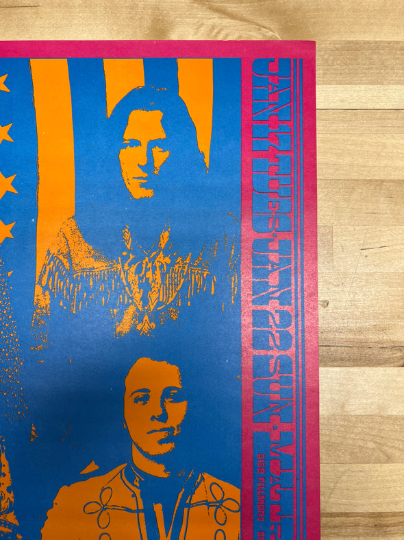 Big Brother and the Holding Company - 1967 Victor Moscoso poster