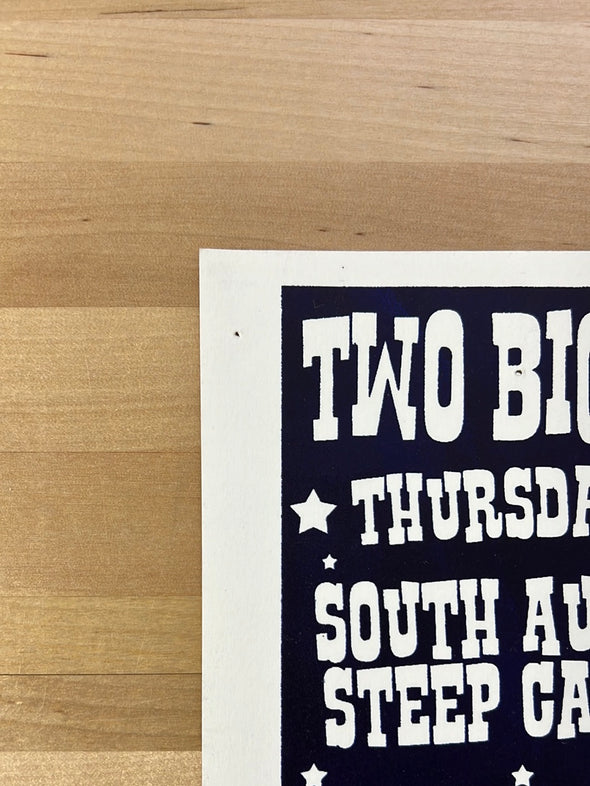 Two Big Nights Of Bluegrass - SXSW poster San Jacinto, TX