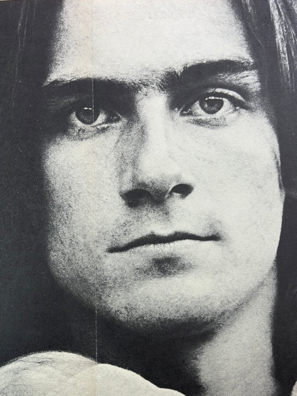 James Taylor - 1969 album insert poster Sweet Baby James