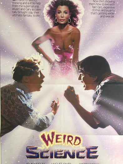 Weird Science - 1985 movie poster original vintage