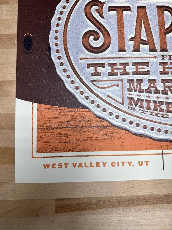 Chris Stapleton - 2022 Zoca Studio poster Usana West Valley City, UT