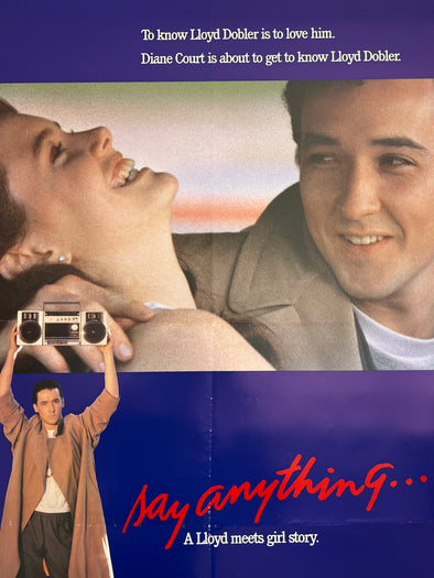 Say Anything - 1989 one sheet movie poster original 27x41