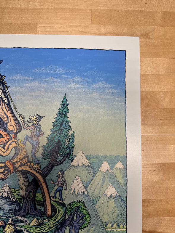 Phish - 2024 David Welker poster Dick's Commerce City, CO