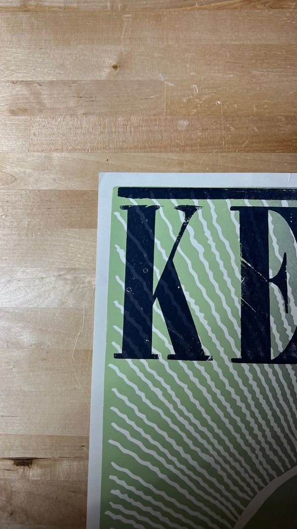 Keane - 2012 Hatch Show Print Strangeland USA Winter Tour Promo poster