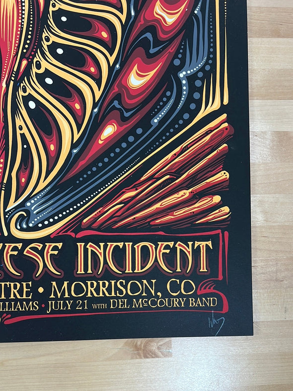 String Cheese Incident - 2019 Jeff Wood poster Red Rocks Morrison, CO