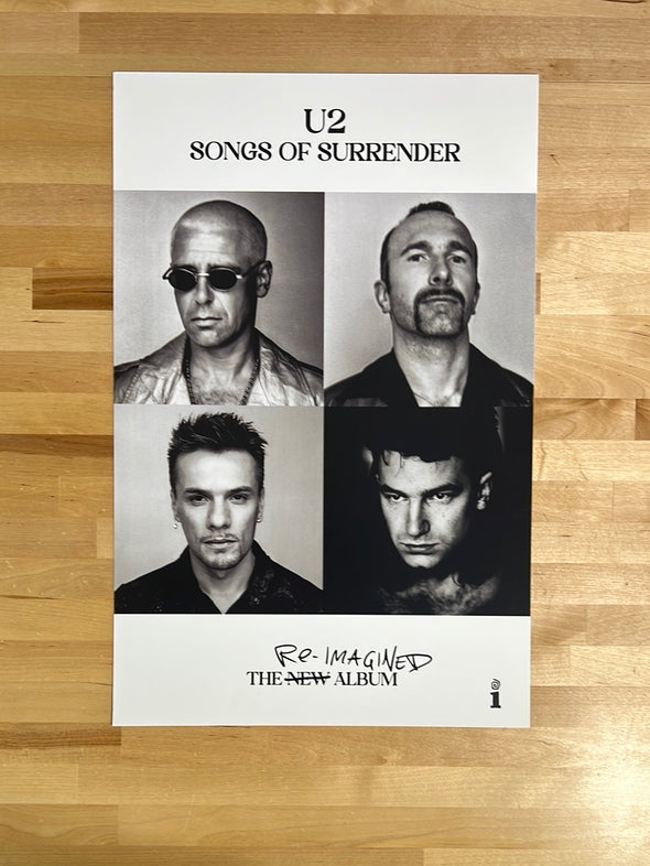 U2 - promo poster The Re-Imagined Album