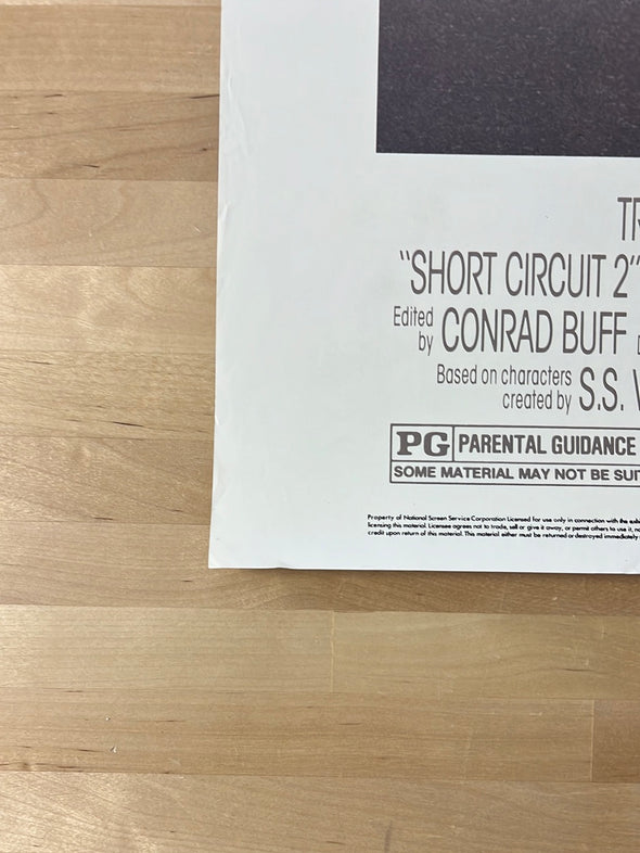 Short Circuit 2 - 1988 movie poster original