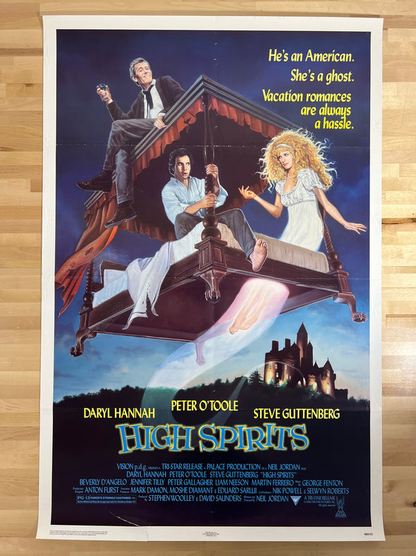 High Spirits - 1988 one sheet movie poster original 27x41