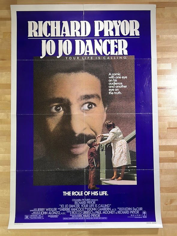JoJo Dancer Your Life Is Calling - 1986 movie poster original