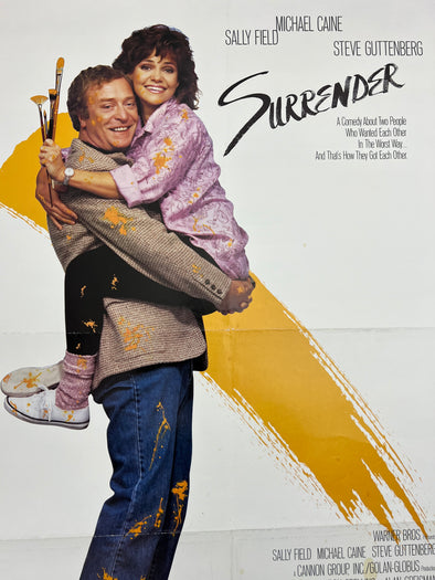 Surrender - 1987 one sheet movie poster original 27x41