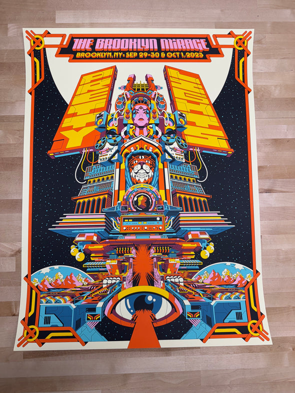 Pretty Lights - 2023 Dave Arcade poster Brooklyn, NY