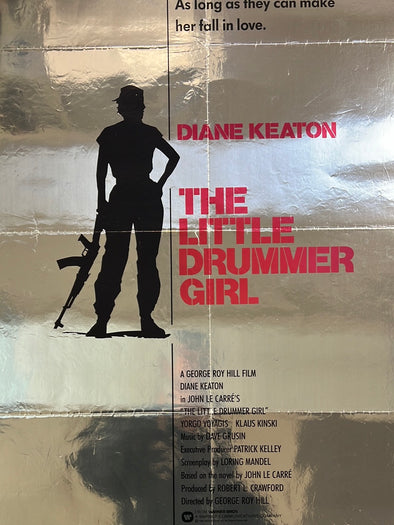 The Little Drummer Girl - 1984 movie poster original Metallic Finish