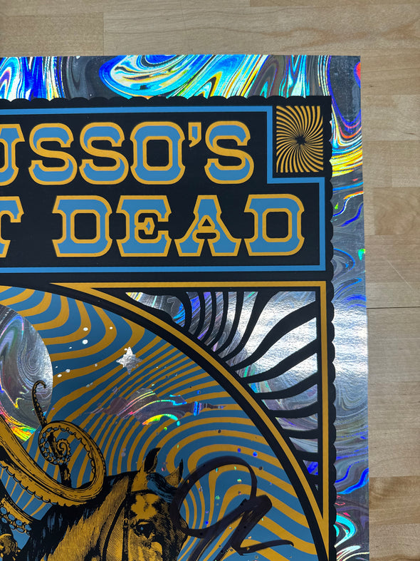 Joe Russo's Almost Dead - 2021 Drew Findley poster Broomfield, CO FOIL