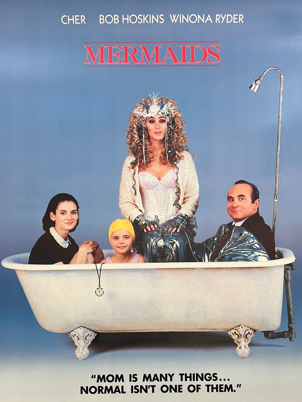 Mermaids - 1990 movie poster original vintage