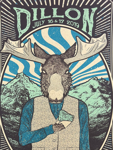 String Cheese Incident - 2019 Tortoise & The Fox Poster Dillon, CO