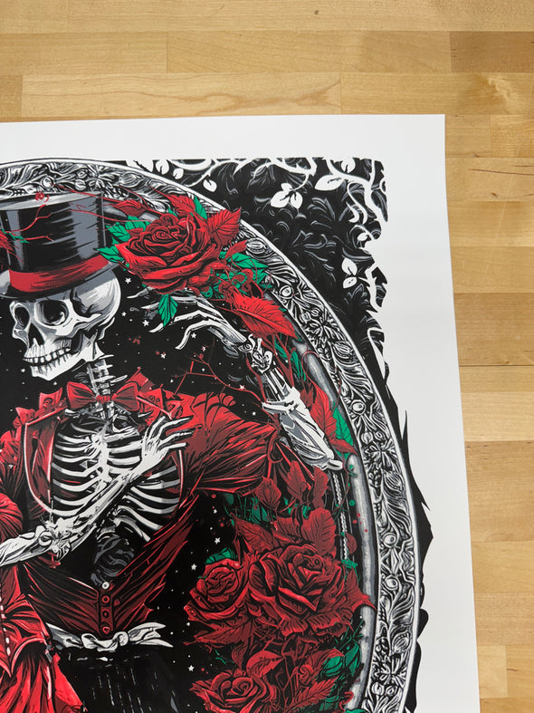 Dead & Company - 2023 J.T. Lucchesi poster Boulder, CO Folsom Field