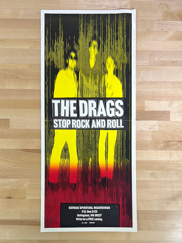 The Drags - promo poster Estrus Records