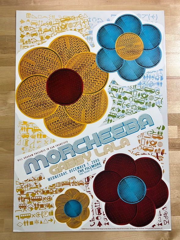 Morcheeba - 2005 Idea Route poster San Francisco, CA The Fillmore