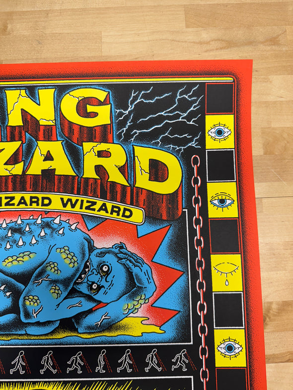 King Gizzard @ The Lizzard Wizzard - 2024 Amy Jean poster St. Louis, MO