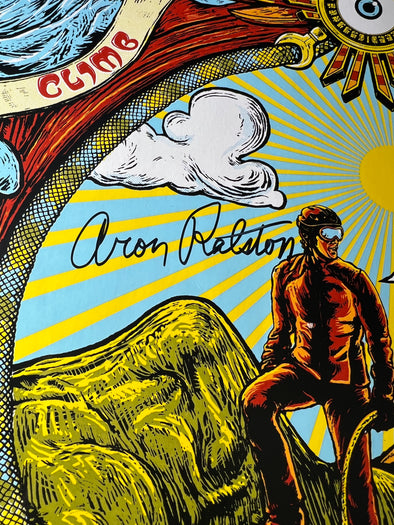 String Cheese Incident - 2003 Jesse Philips poster Santa Fe, NM Paolo Soleri Amphitheater (UNAUTHENTICATED  SIGNATURE)