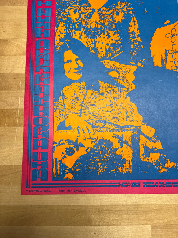 Big Brother and the Holding Company - 1967 Victor Moscoso poster