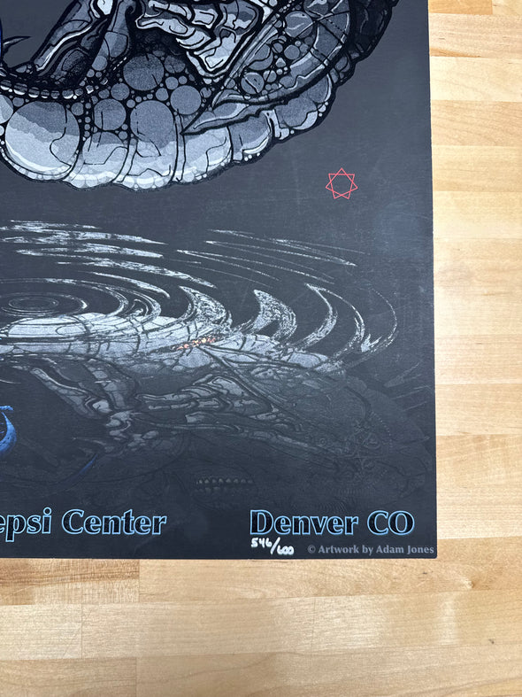 Tool - 2016 Adam Jones poster Pepsi Center Denver, CO (some creasing)
