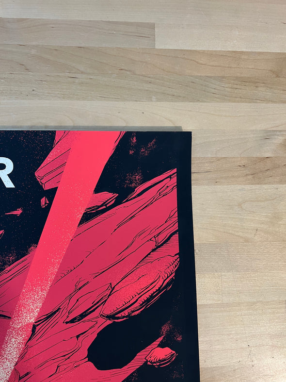 Emancipator - 2018 Juan Esteban Poster Morrison, CO Red Rocks Amphitheatre