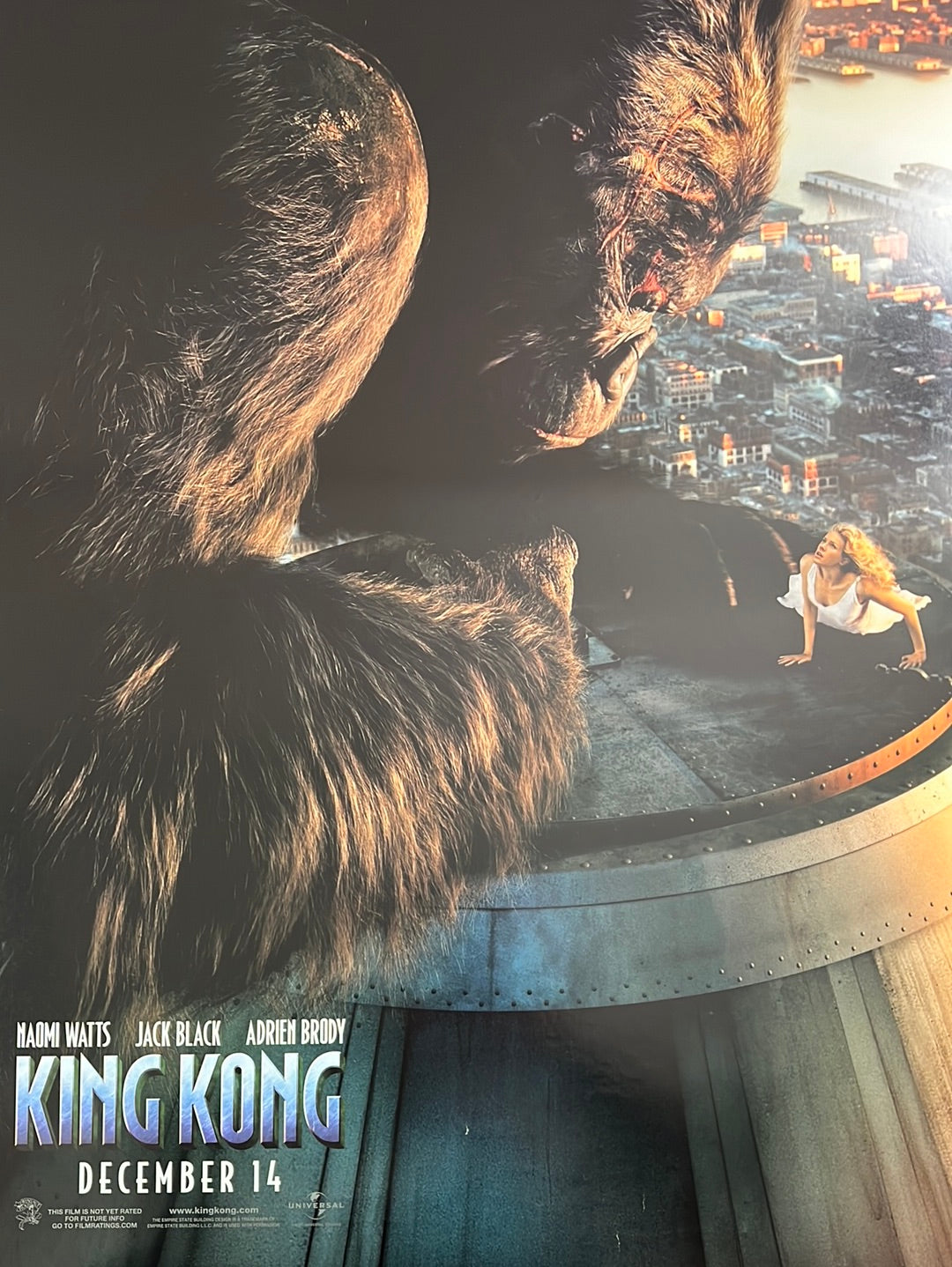 thumbnail image 2 of King Kong (2005) Movie Premium Poster – MCP207 – Made In USA 2 of 5