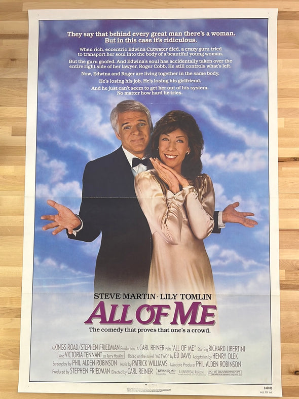 All Of Me - 1984 movie poster original
