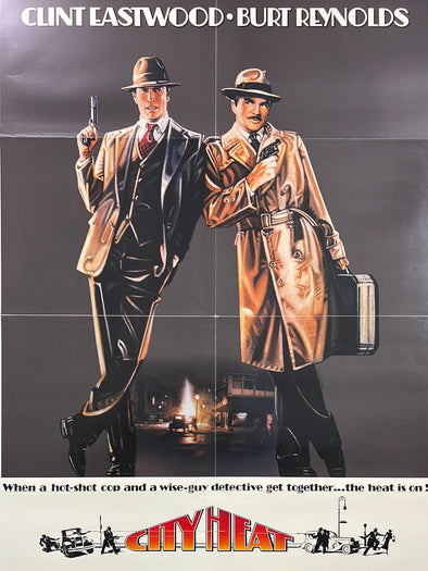 City Heat - 1984 movie poster original vintage