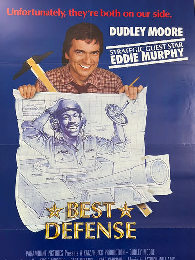 Best Defense - 1984 movie poster original vintage